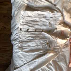 Juicy Couture White Jean Jacket